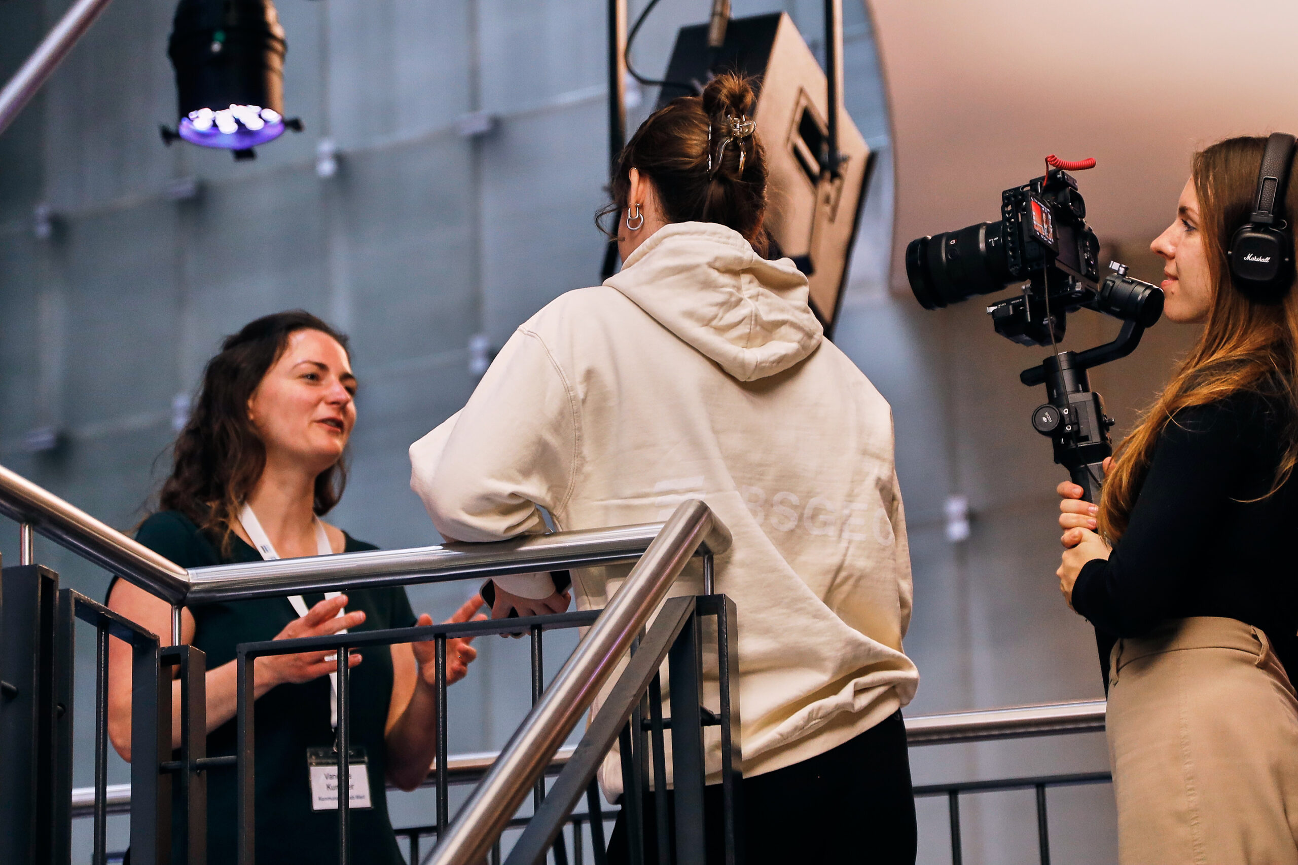 Eventfotografie Symposium Interview