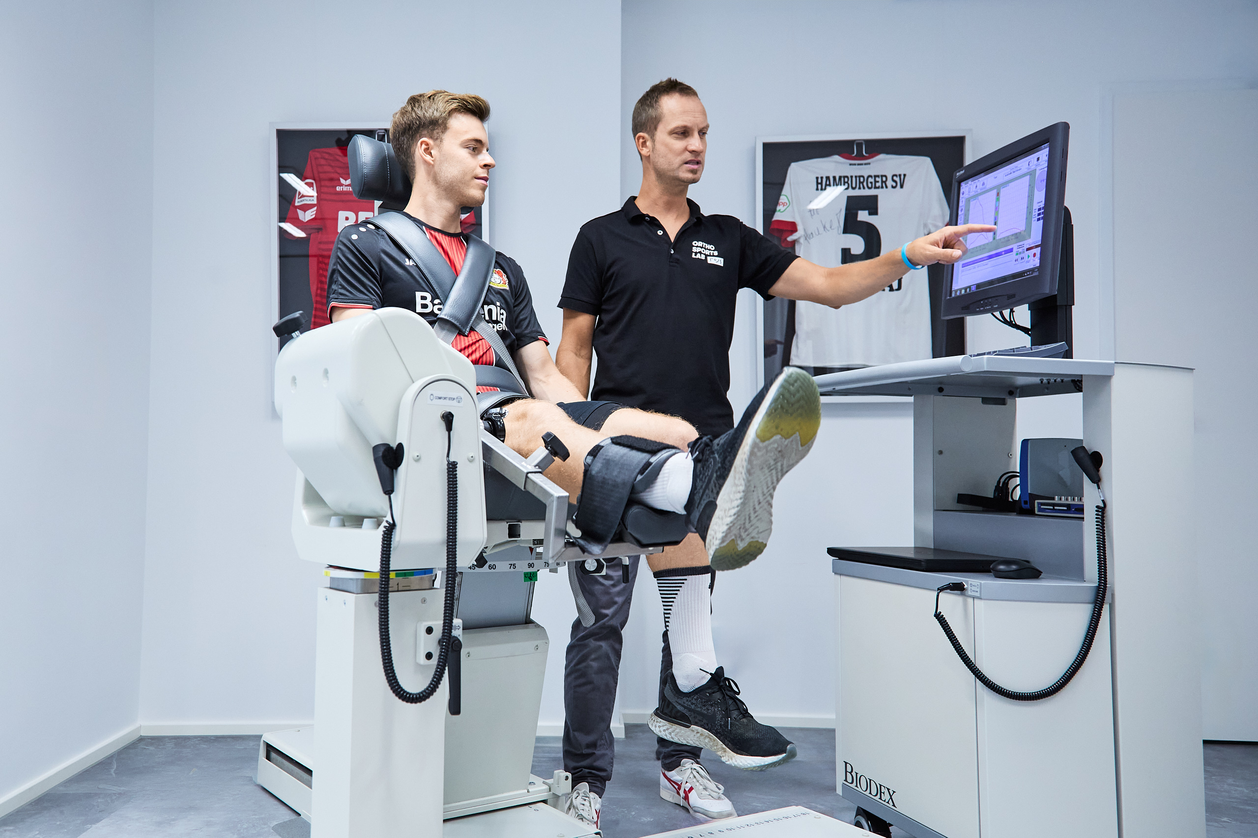 Ortho Sports Lab – Rehabilitationstraining am Biodex-Gerät mit Betreuung